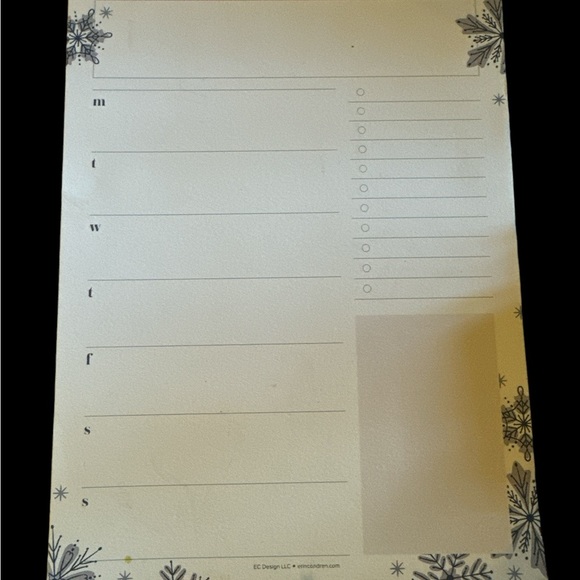 Erin Condren Refill paper for binder and winter planner tablet - Picture 3 of 6